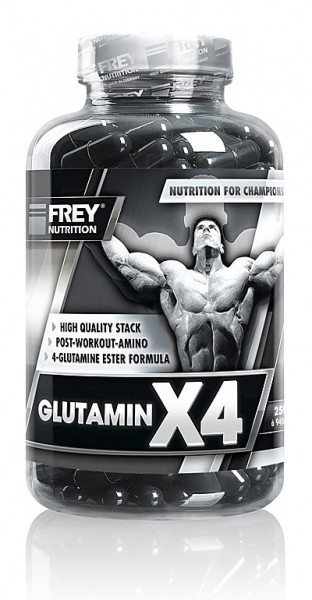 Frey Nutrition Glutamin X4 250 Kapseln
