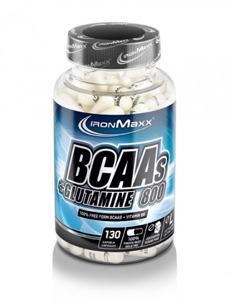 Ironmaxx BCAA's + Glutamin 800 130 Kapseln