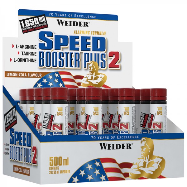 Weider Speed Booster Plus 2 - Shot 25ml