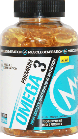 Musclegeneration Omega 3 200 Kapseln