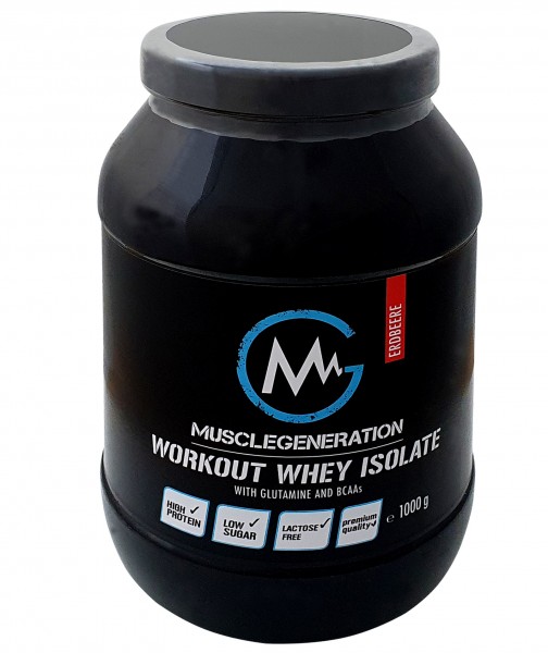 Musclegeneration Workout Whey Isolate 1000g