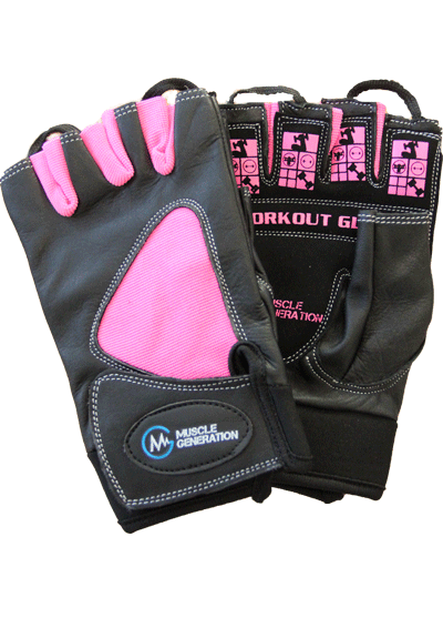 Musclegeneration Workout Gloves pink