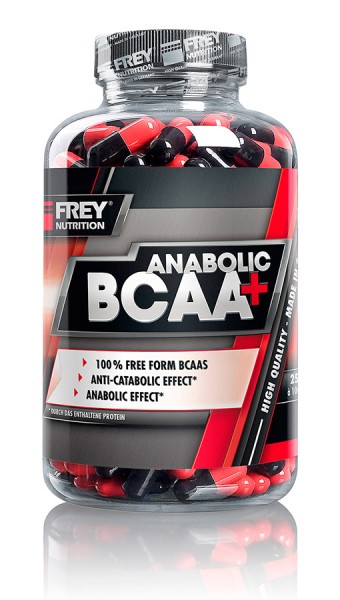 Frey Nutrition Anabolic BCAA+ 250 Kapseln