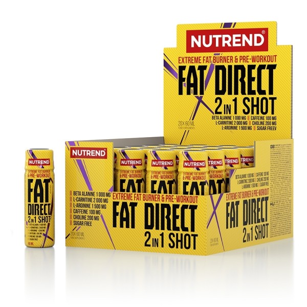 Nutrend Fat Direct 2n1 Shot 20 x 60ml
