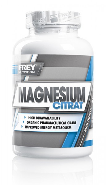 Frey Nutrition Magnesium Citrat 120 Kapseln