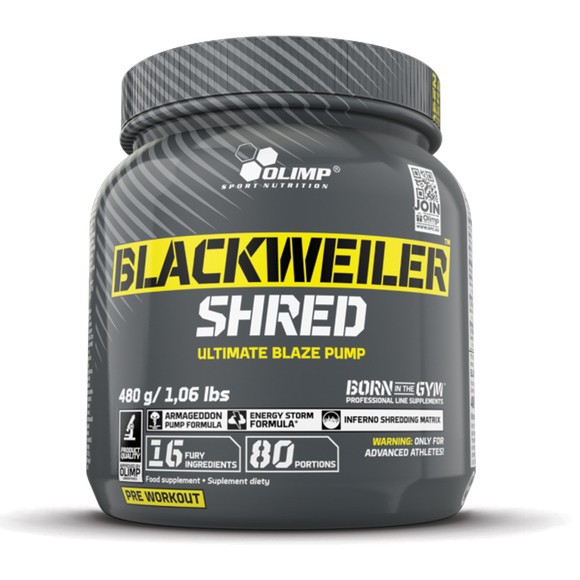 Olimp Sport Nutrition Blackweiler Shred 480 g