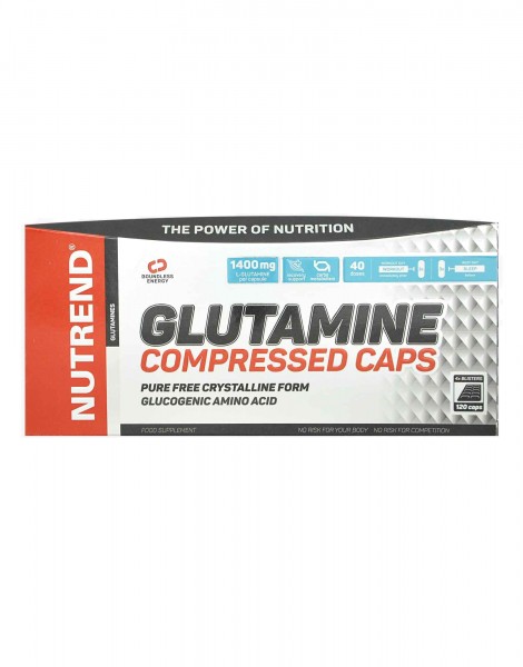 Nutrend Glutamine Compressed Caps 120 Kapseln