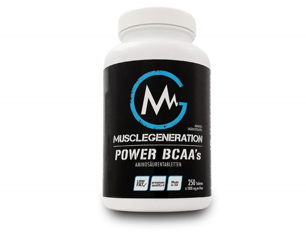 Musclegeneration Power BCAA 250 Tabletten
